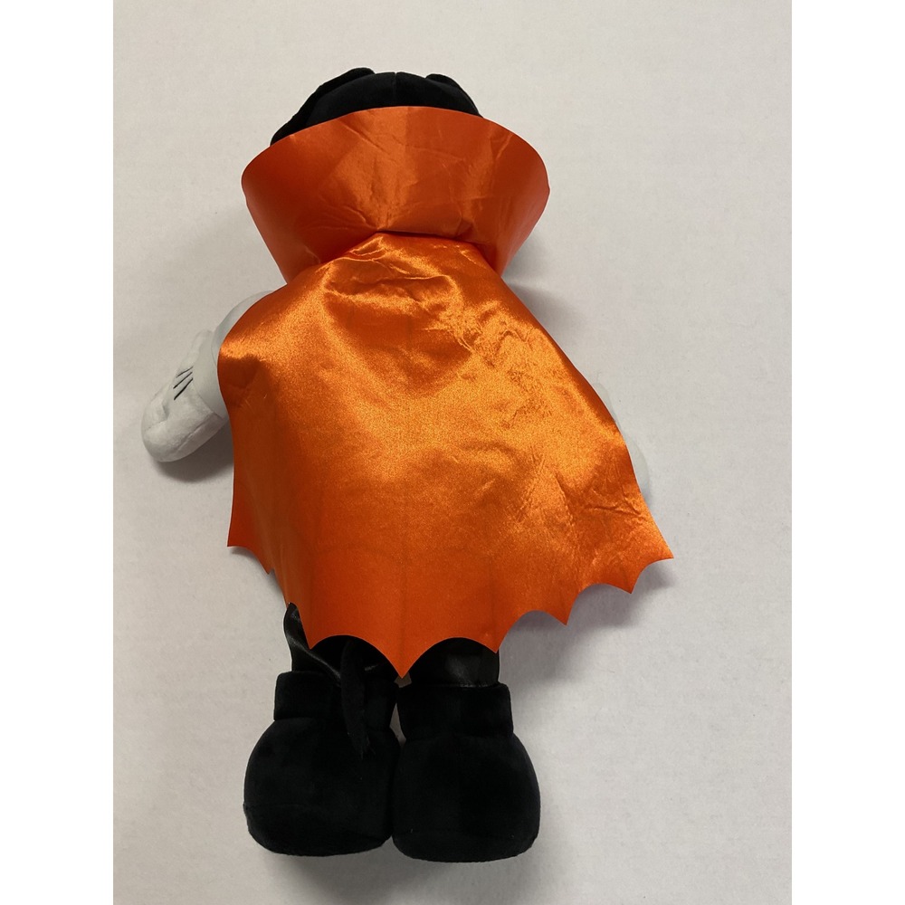 Disney Mickey Mouse Halloween Porch Greeter 23 Inch Vampire Plush Fall Decor - Picture 2 of 3